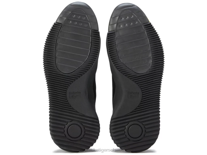 Onitsuka Tiger Acromount-Strick unisex schwarz/leuchtendes Gelb 8X88246 Schuhe