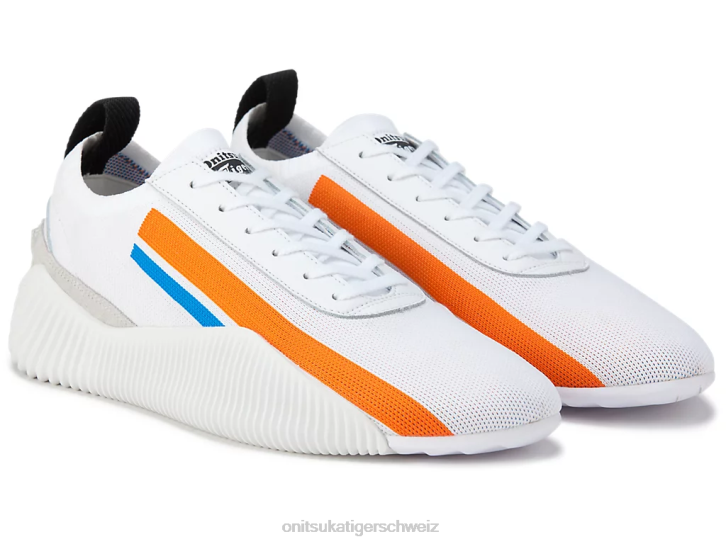 Onitsuka Tiger Acromount-Strick unisex weiß/habanero 8X88247 Schuhe