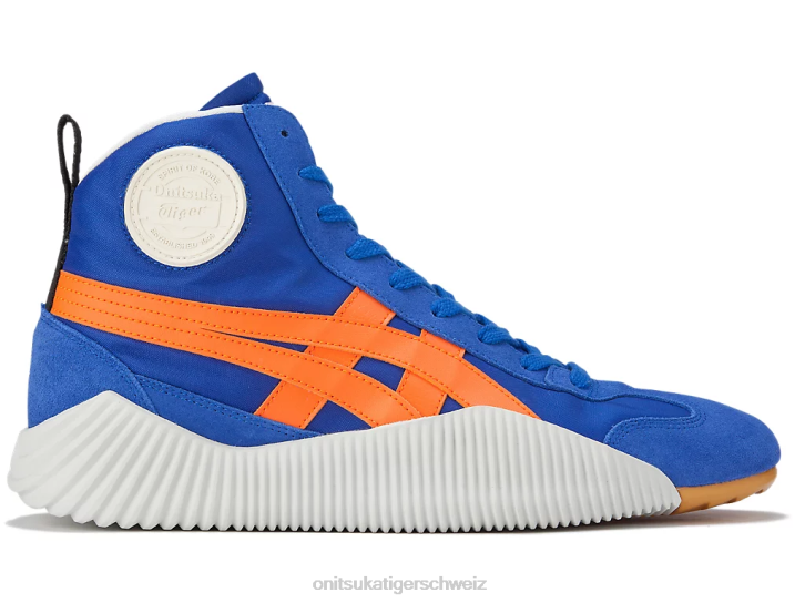 Onitsuka Tiger Acromount mt unisex Thunfischblau/Habanero 8X88249 Schuhe