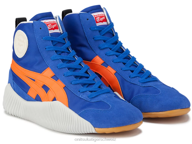 Onitsuka Tiger Acromount mt unisex Thunfischblau/Habanero 8X88249 Schuhe