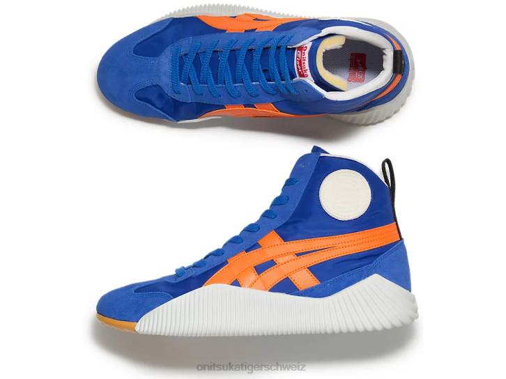 Onitsuka Tiger Acromount mt unisex Thunfischblau/Habanero 8X88249 Schuhe