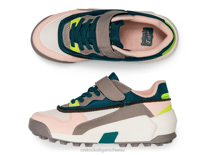 Onitsuka Tiger Beimischungsläufer Kinder Samtkiefer/Brise 8X88619 Schuhe