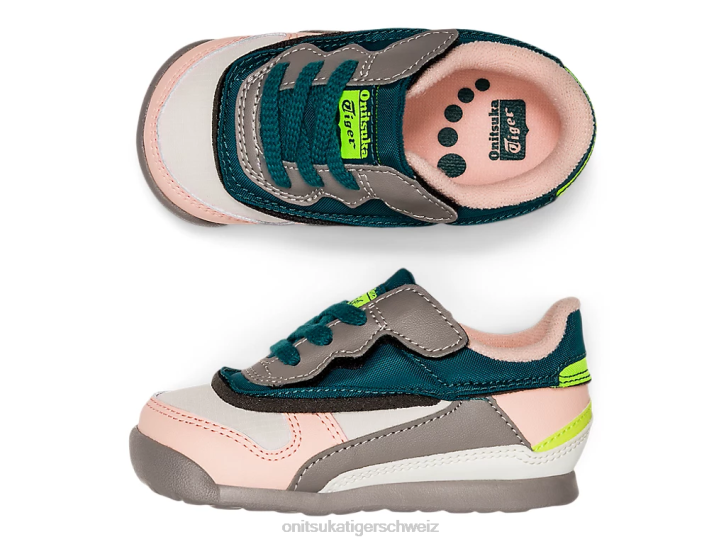Onitsuka Tiger Beimischungsläufer Kinder Samtkiefer/Brise 8X88620 Schuhe