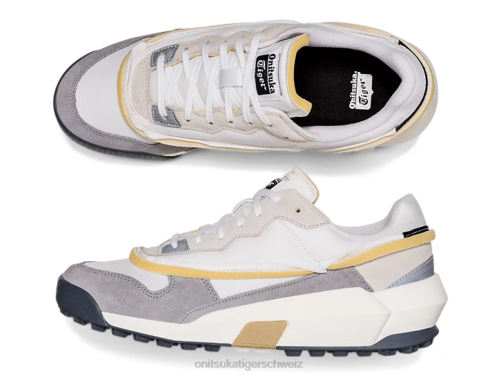 Onitsuka Tiger Beimischungsläufer unisex Weiß/Blechgestein 8X88330 Schuhe