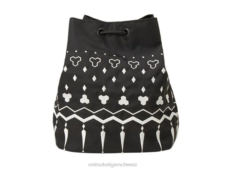 Onitsuka Tiger Beutel mit Kordelzug Frauen Schwarz 8X88517 Zubehör