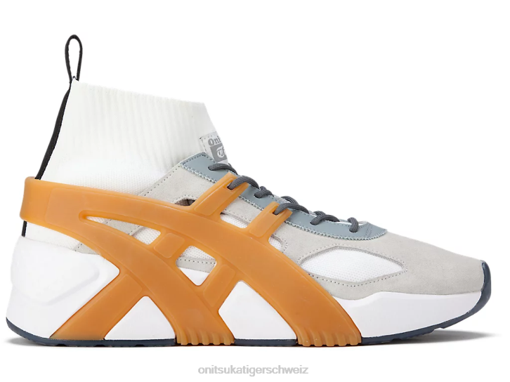 Onitsuka Tiger Big Logo Trainer 20 Socke unisex Gletschergrau/Tan Presidio 8X88244 Schuhe
