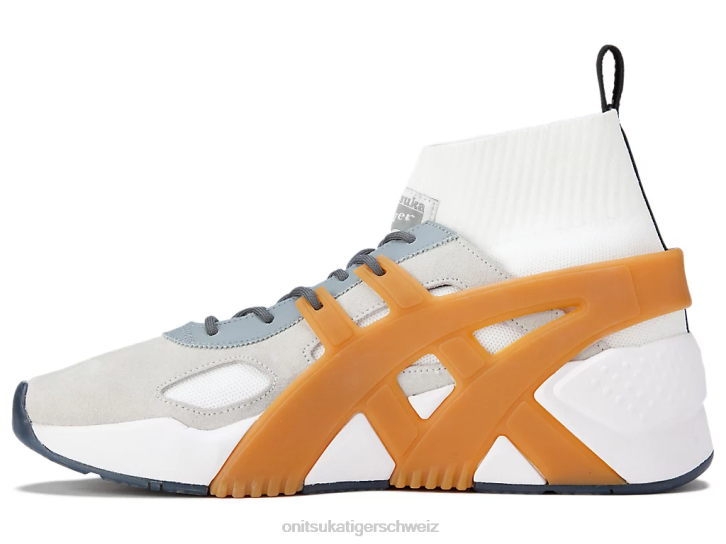 Onitsuka Tiger Big Logo Trainer 20 Socke unisex Gletschergrau/Tan Presidio 8X88244 Schuhe