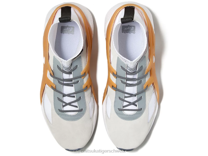 Onitsuka Tiger Big Logo Trainer 20 Socke unisex Gletschergrau/Tan Presidio 8X88244 Schuhe
