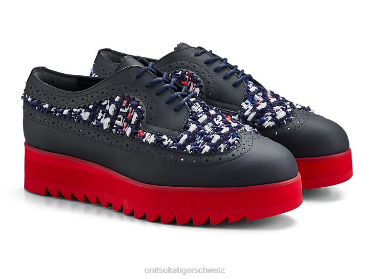 Onitsuka Tiger Brogue Frauen Peacoat 8X88544 Schuhe