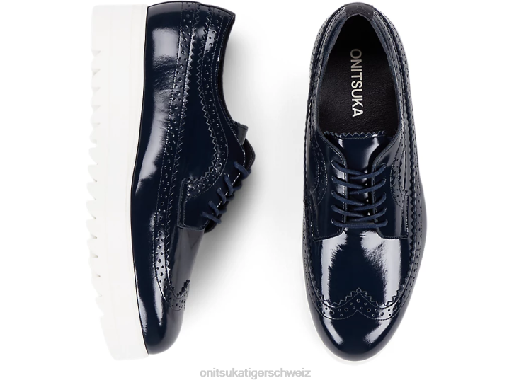 Onitsuka Tiger Brogue Frauen Peacoat 8X88565 Schuhe