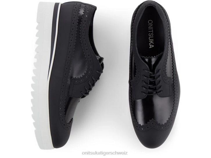 Onitsuka Tiger Brogue Frauen Schwarz 8X88578 Schuhe