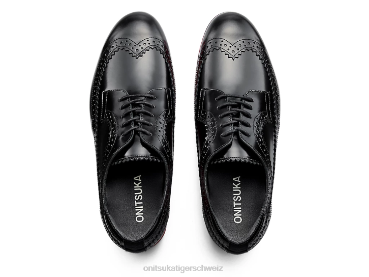 Onitsuka Tiger Brogue Frauen Schwarz/klassisches Rot 8X88539 Schuhe