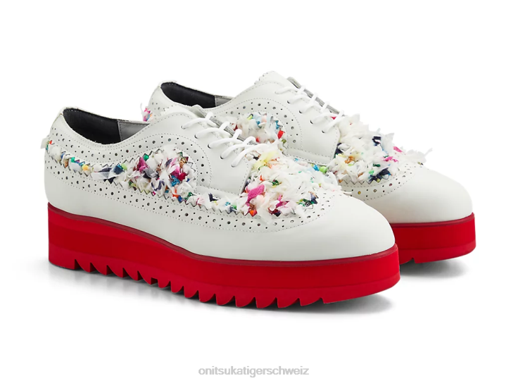 Onitsuka Tiger Brogue Frauen Weiß 8X88543 Schuhe