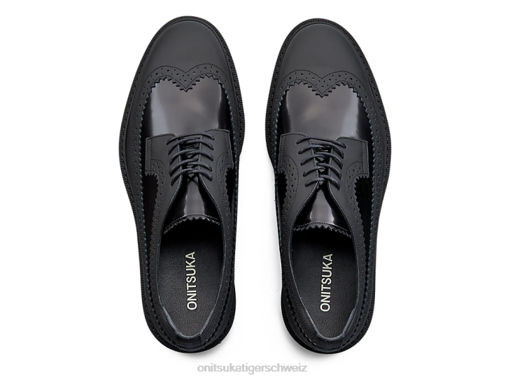 Onitsuka Tiger Brogue Männer Schwarz/klassisches Rot 8X88371 Schuhe