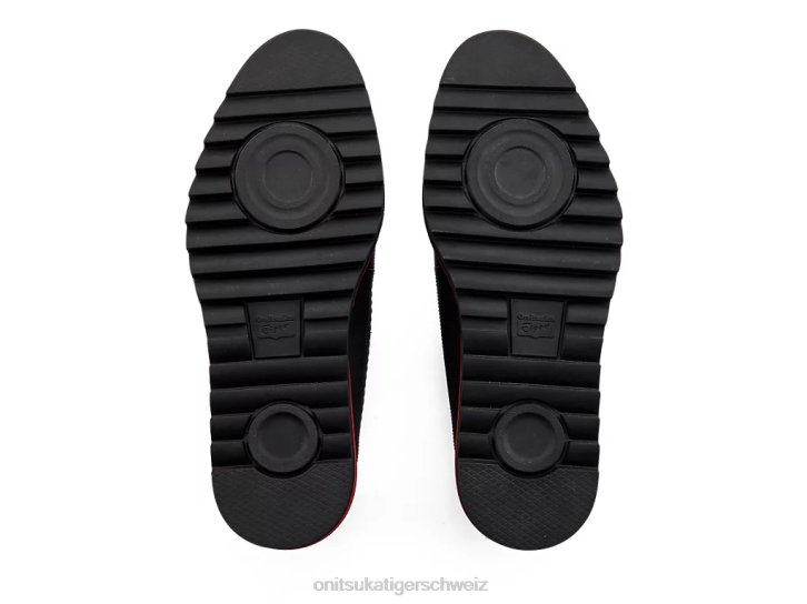 Onitsuka Tiger Brogue Männer Schwarz/klassisches Rot 8X88371 Schuhe