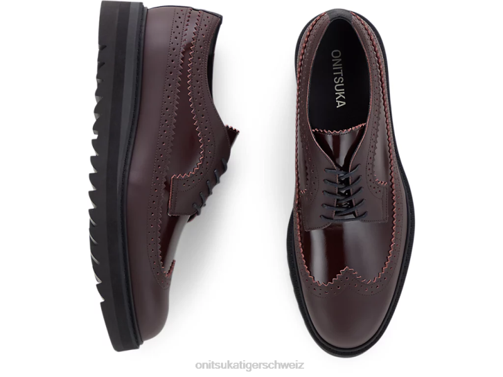 Onitsuka Tiger Brogue unisex Burgund 8X88217 Schuhe