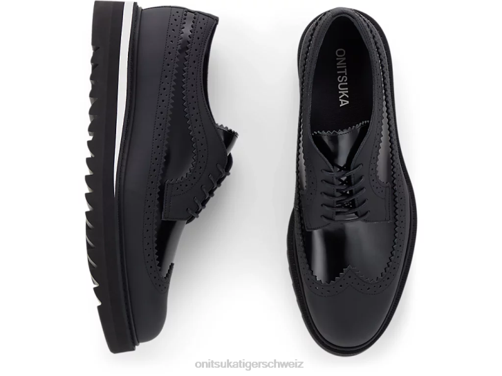 Onitsuka Tiger Brogue unisex Schwarz 8X88211 Schuhe