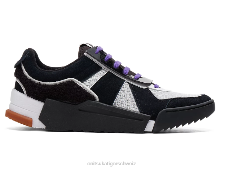 Onitsuka Tiger D-Trainer-Slipper unisex Schwarz/Gletschergrau 8X88205 Schuhe