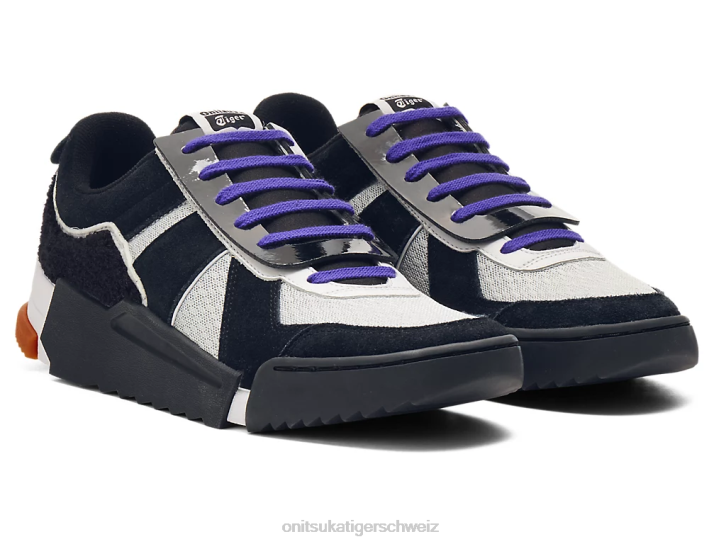 Onitsuka Tiger D-Trainer-Slipper unisex Schwarz/Gletschergrau 8X88205 Schuhe