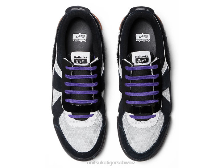 Onitsuka Tiger D-Trainer-Slipper unisex Schwarz/Gletschergrau 8X88205 Schuhe