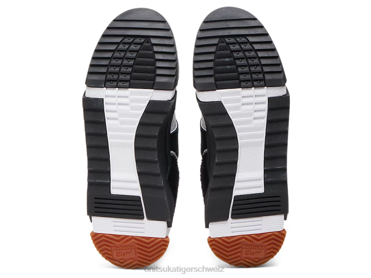 Onitsuka Tiger D-Trainer-Slipper unisex Schwarz/Gletschergrau 8X88205 Schuhe
