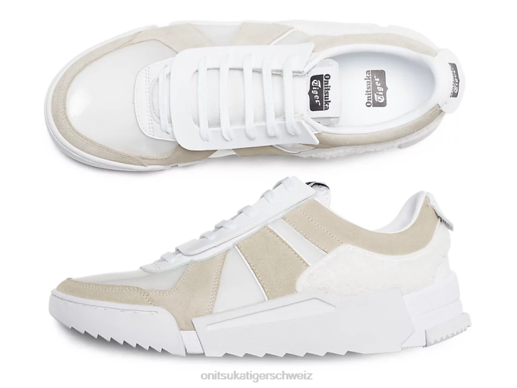 Onitsuka Tiger D-Trainer-Slipper unisex Weiß 8X88204 Schuhe