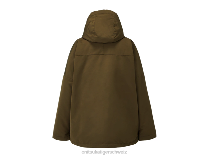 Onitsuka Tiger Daunenjacke Männer Olive 8X88446 Kleidung