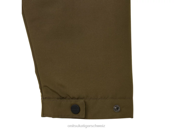 Onitsuka Tiger Daunenjacke Männer Olive 8X88446 Kleidung