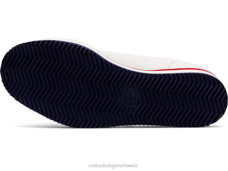 Onitsuka Tiger Delegation Chunk w Frauen Creme/Peacoat 8X88582 Schuhe