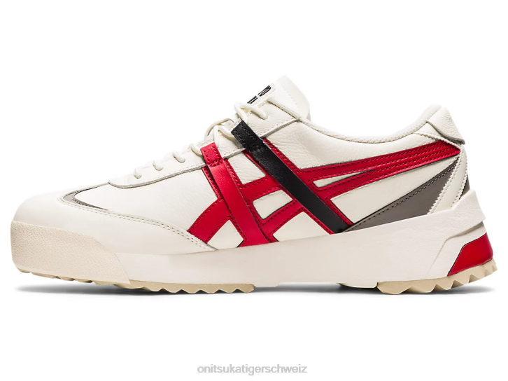 Onitsuka Tiger Delegation ex unisex Creme/klassisches Rot 8X88265 Schuhe
