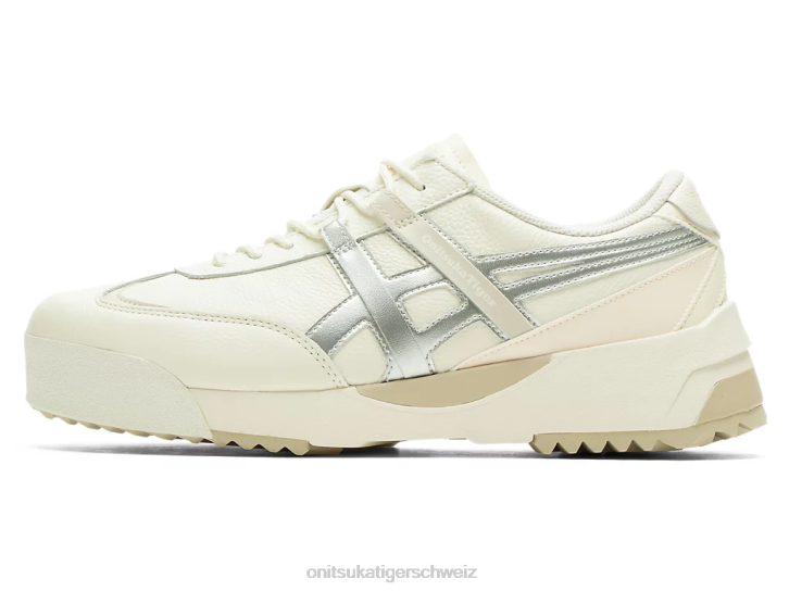 Onitsuka Tiger Delegation ex unisex Creme/reines Silber 8X88112 Schuhe