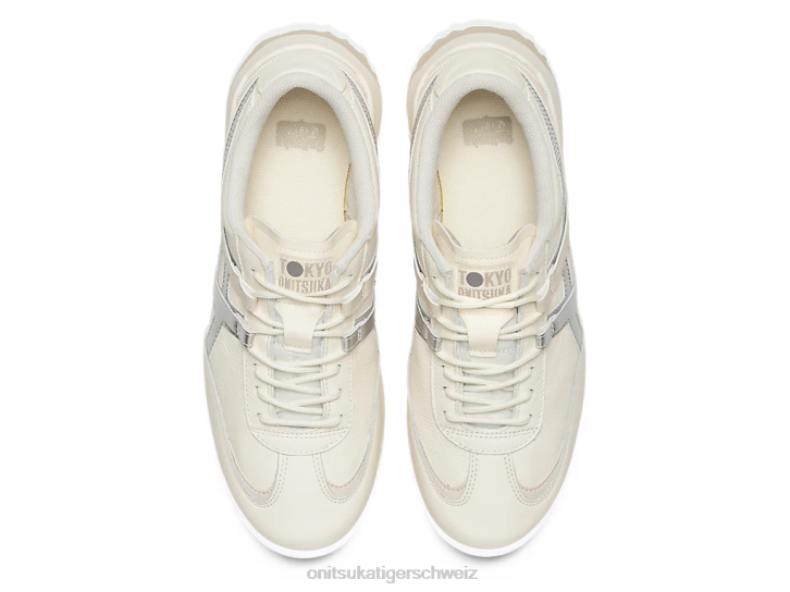 Onitsuka Tiger Delegation ex unisex Creme/reines Silber 8X88112 Schuhe