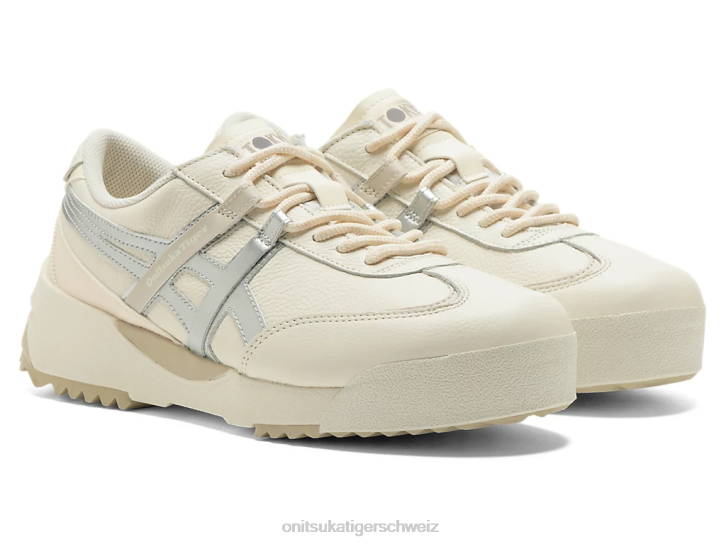 Onitsuka Tiger Delegation ex unisex Creme/reines Silber 8X88112 Schuhe