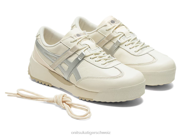 Onitsuka Tiger Delegation ex unisex Creme/reines Silber 8X88112 Schuhe