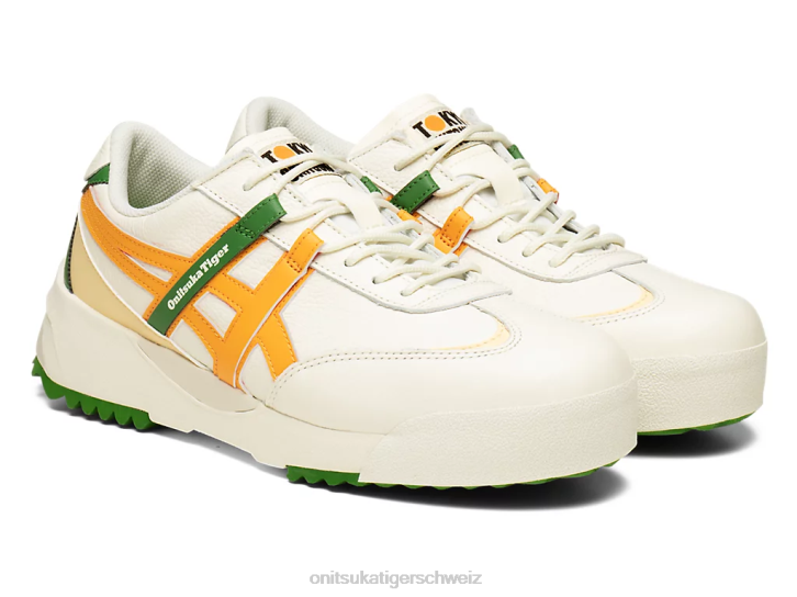 Onitsuka Tiger Delegation ex unisex Sahne/Zitrusfrucht 8X88105 Schuhe