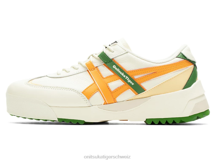 Onitsuka Tiger Delegation ex unisex Sahne/Zitrusfrucht 8X88105 Schuhe