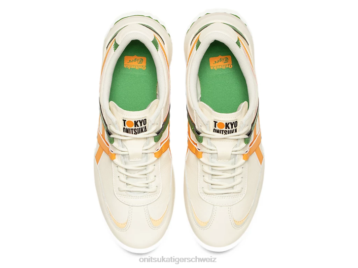 Onitsuka Tiger Delegation ex unisex Sahne/Zitrusfrucht 8X88105 Schuhe