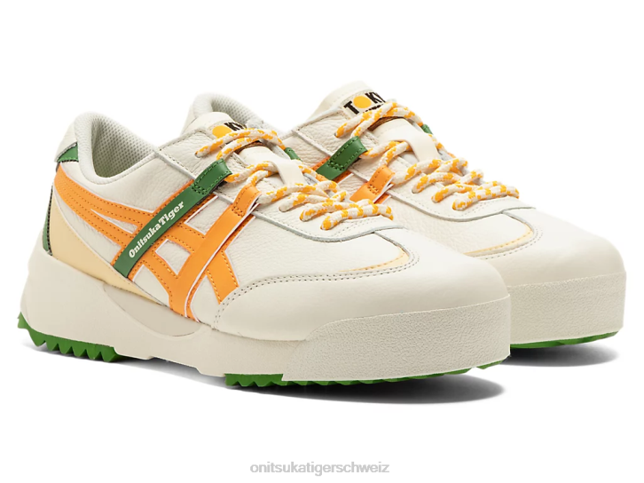 Onitsuka Tiger Delegation ex unisex Sahne/Zitrusfrucht 8X88105 Schuhe