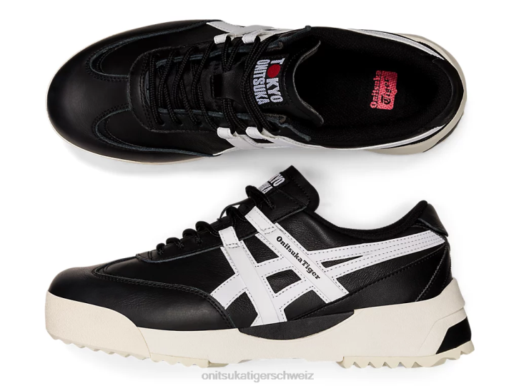Onitsuka Tiger Delegation ex unisex Schwarz-Weiss 8X88269 Schuhe