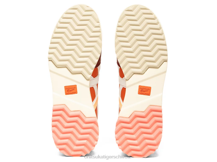 Onitsuka Tiger Delegation ex unisex zinnoberrote Tomate/weiß 8X88107 Schuhe