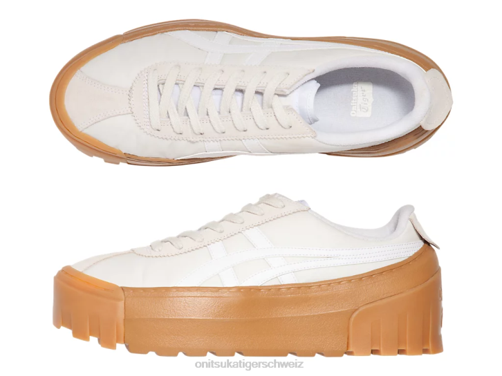 Onitsuka Tiger Delegationsblock unisex Cremeweiß 8X8828 Schuhe