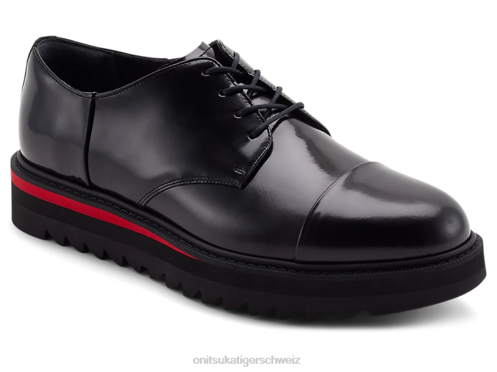 Onitsuka Tiger Derby Männer Schwarz/klassisches Rot 8X88220 Schuhe