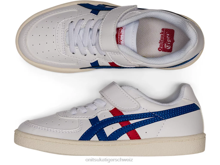 Onitsuka Tiger GSM Kinder weiß/imperial 8X88656 Schuhe