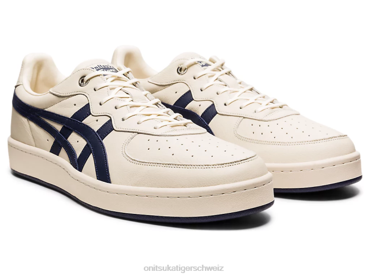 Onitsuka Tiger GSM SD unisex Haferflocken/Peacoat 8X88264 Schuhe