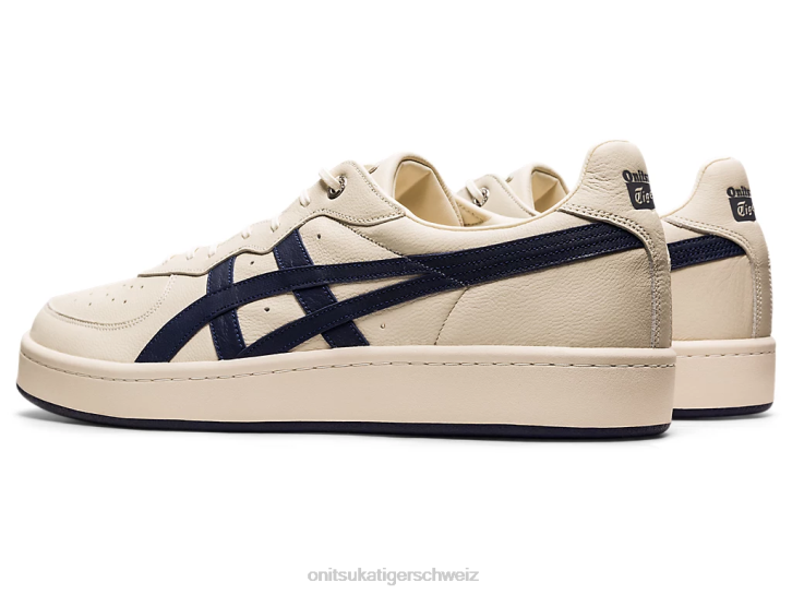 Onitsuka Tiger GSM SD unisex Haferflocken/Peacoat 8X88264 Schuhe
