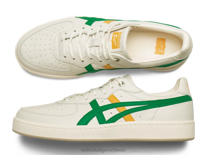 Onitsuka Tiger GSM SD unisex Sahne/Koriander 8X88104 Schuhe