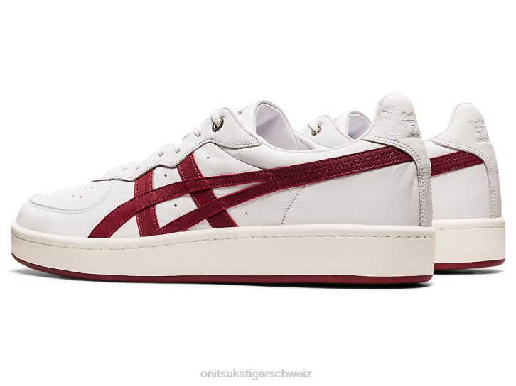 Onitsuka Tiger GSM SD unisex Weiß-/Rübensaft 8X88286 Schuhe