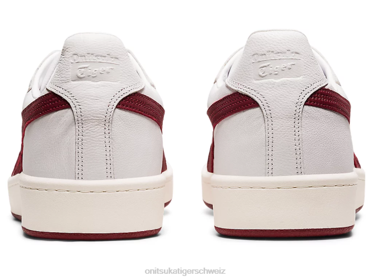 Onitsuka Tiger GSM SD unisex Weiß-/Rübensaft 8X88286 Schuhe