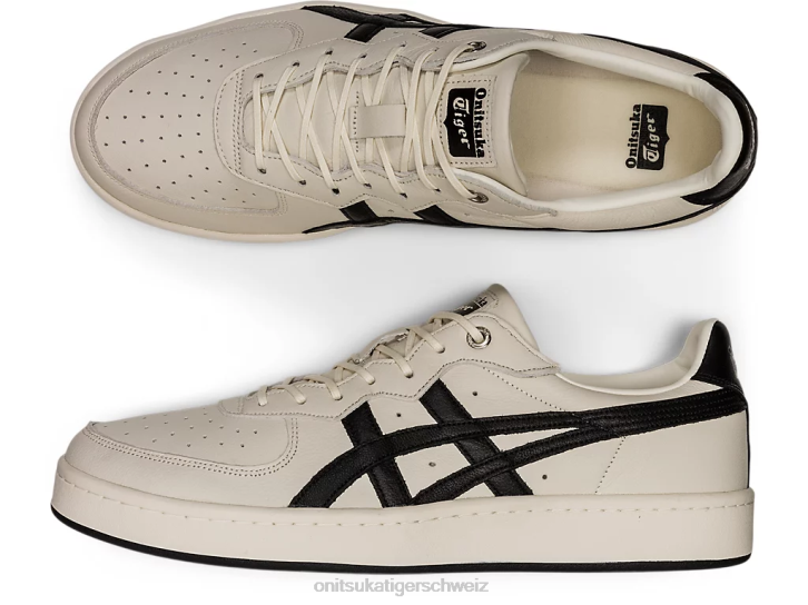 Onitsuka Tiger GSM SD unisex creme/schwarz 8X88316 Schuhe