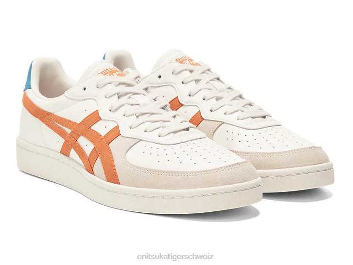 Onitsuka Tiger GSM unisex Creme/Rostorange 8X8851 Schuhe